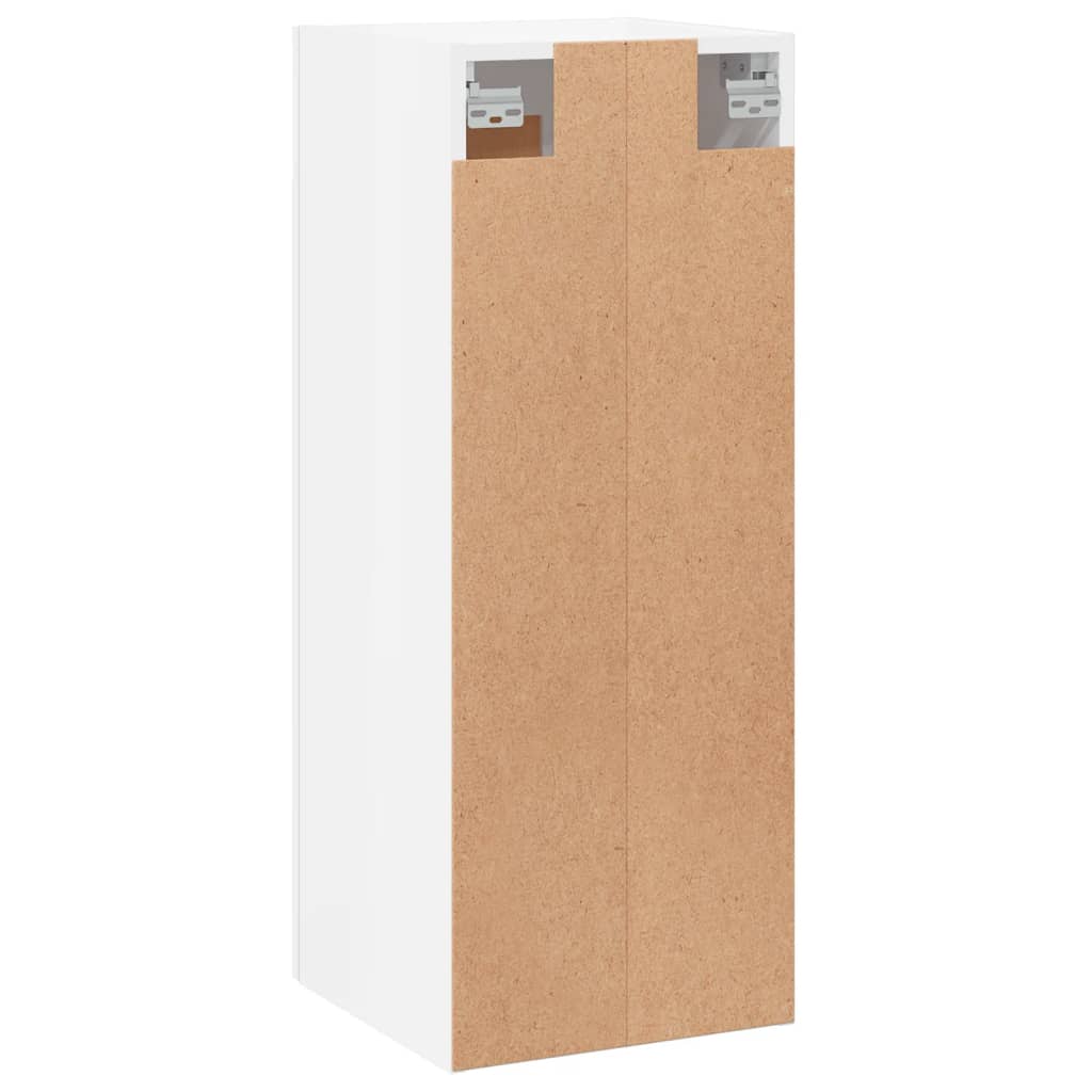 Wandkast 34,5X34X90 Cm Bewerkt Hout