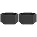 Plantenbakken Pp Antracietkleurig