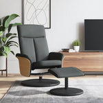 Fauteuil Verstelbaar Met Voetenbank Stof