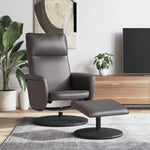 Fauteuil Verstelbaar Met Voetenbankje Kunstleer