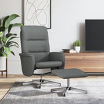Fauteuil Verstelbaar Met Voetenbankje Stof