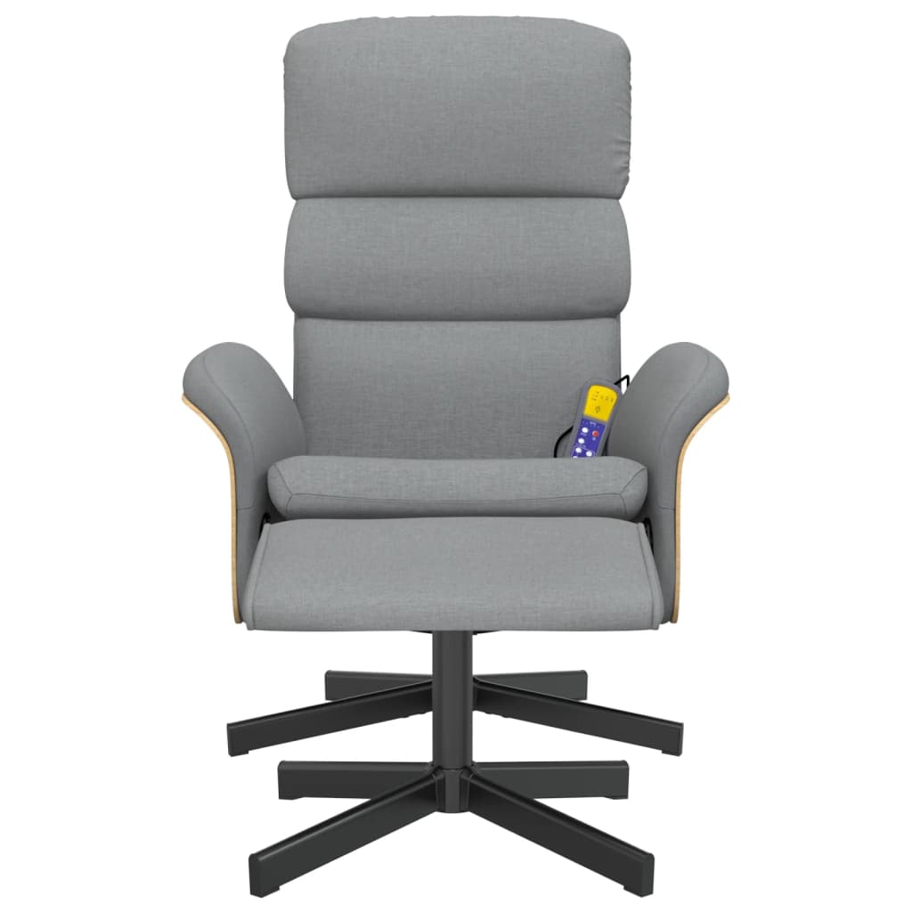 Massagestoel Verstelbaar Met Voetenbank Stof