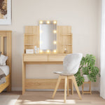 Kaptafel Met Led-Verlichting 96X40X142 Cm