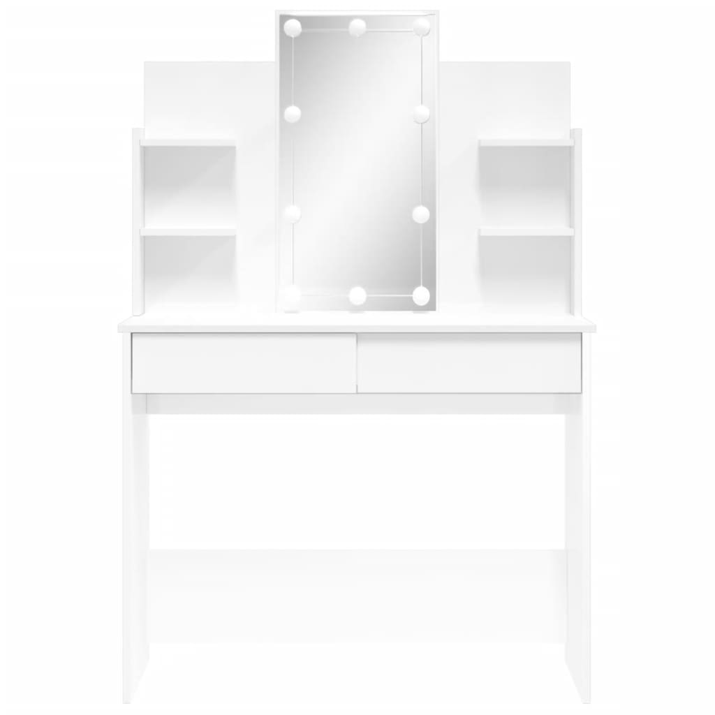 Kaptafel Met Led-Verlichting 96X40X142 Cm