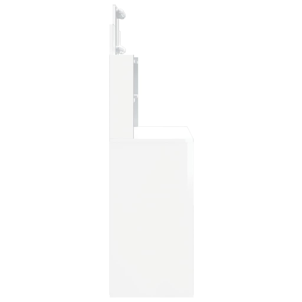 Kaptafel Met Led-Verlichting 96X40X142 Cm