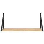 Wandschappen 60X25X25,5 Cm Bewerkt Hout Kleur Sonoma Eiken