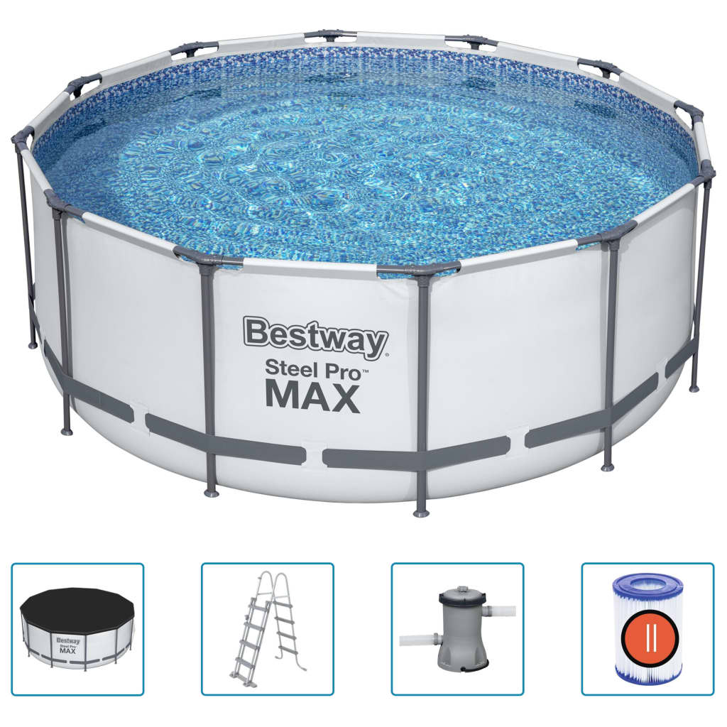 Bestway Steel Pro Max Zwembadset Rond 366X122 Cm