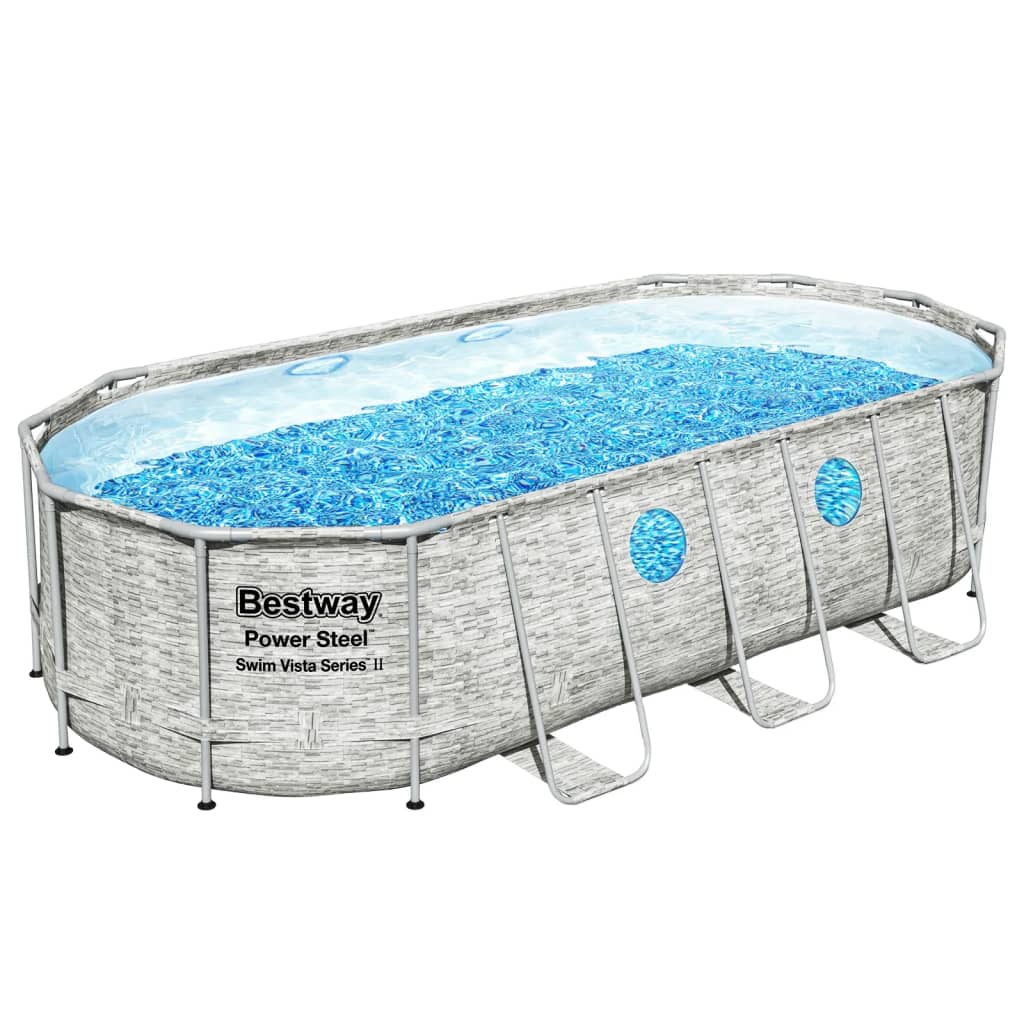 Bestway Power Steel Zwembadset Swim Vista Series 549X274X122 Cm