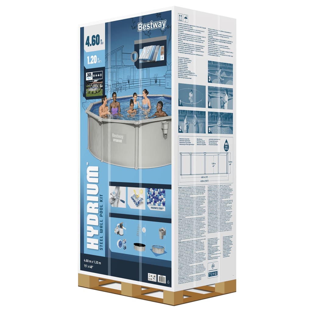 Bestway Hydrium Zwembadset 460X120 Cm