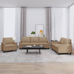 3-Delige Loungeset Kunstleer