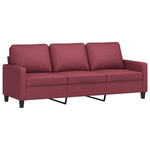 4-Delige Loungeset Met Kussens Stof