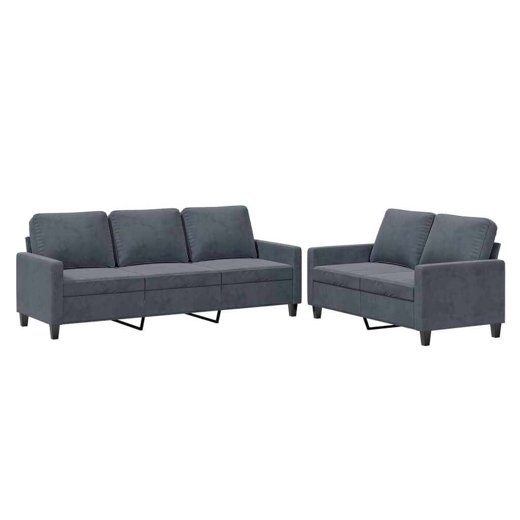 2-Delige Loungeset Fluweel