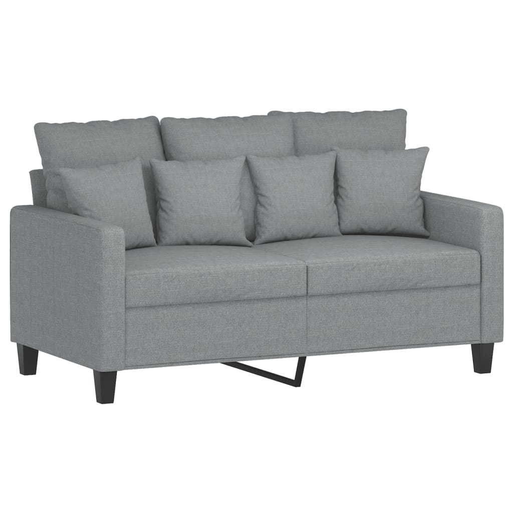 4-Delige Loungeset Met Kussens Stof