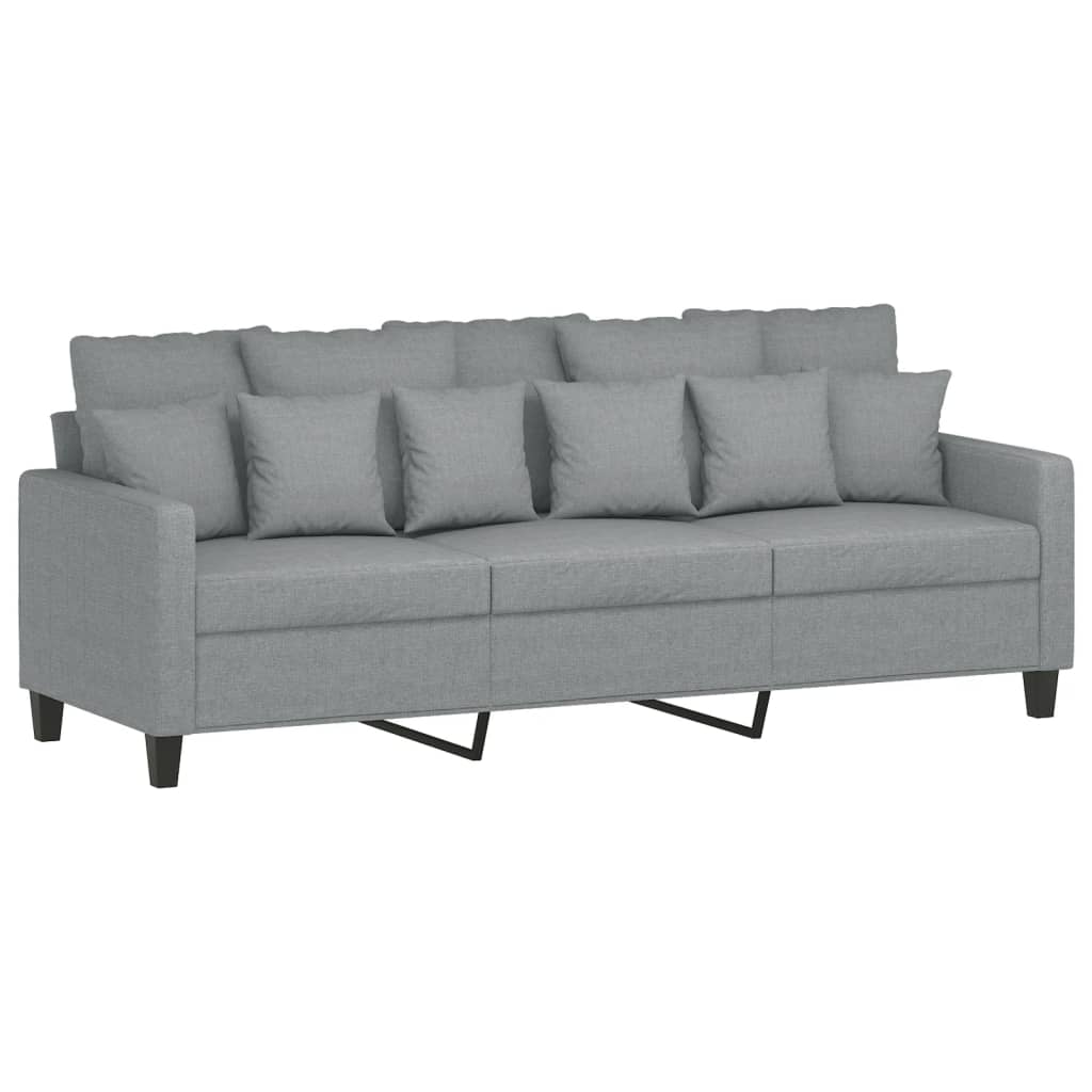 4-Delige Loungeset Met Kussens Stof