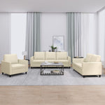 3-Delige Loungeset Kunstleer