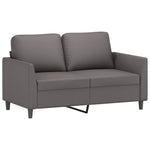 4-Delige Loungeset Met Kussens Kunstleer Bruin