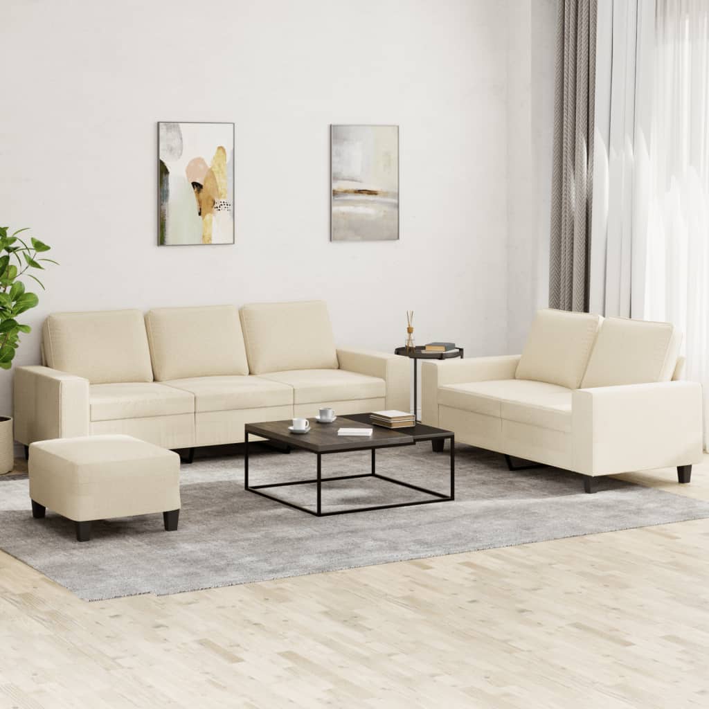 3-Delige Loungeset Stof