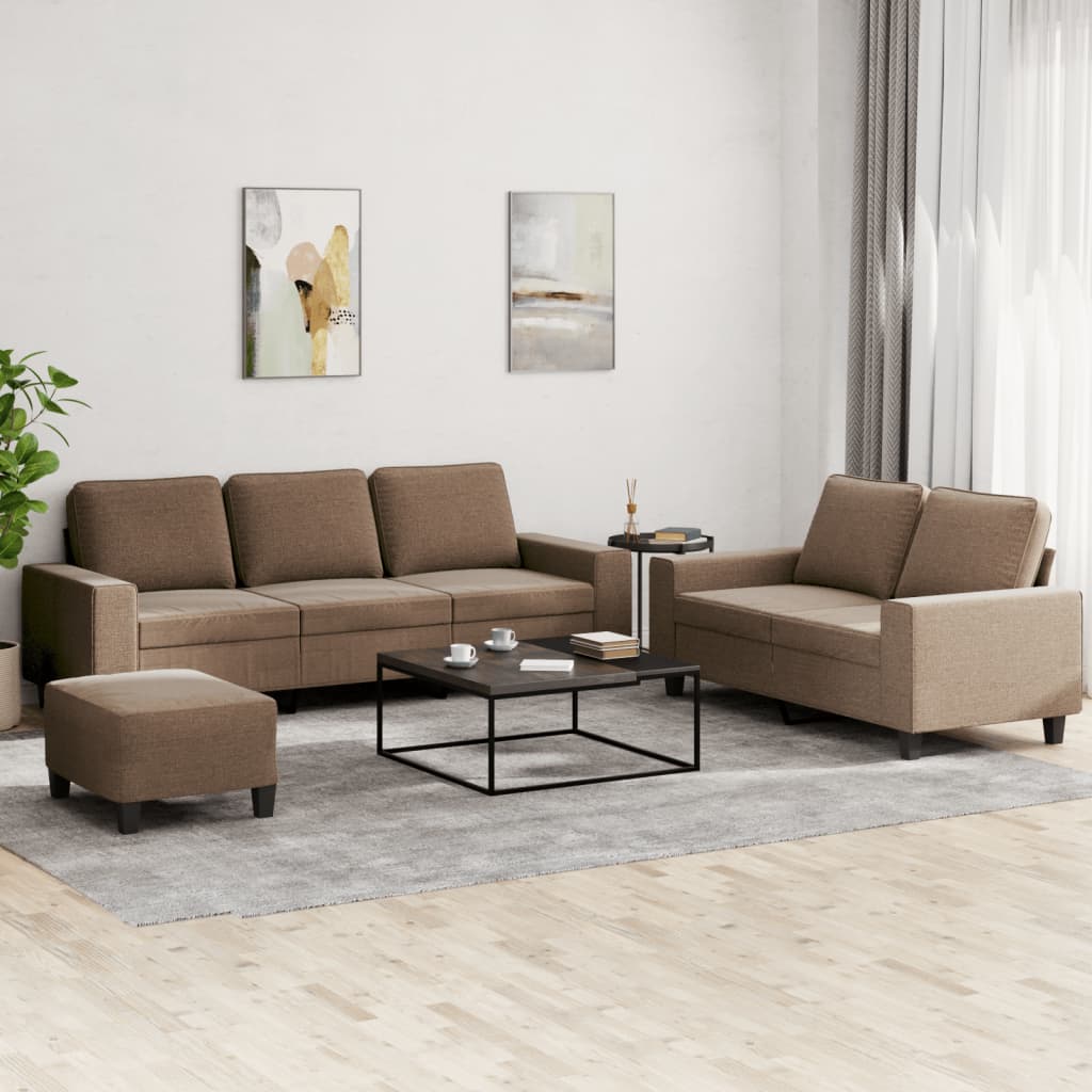 3-Delige Loungeset Stof