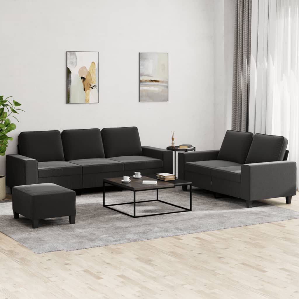 3-Delige Loungeset Stof