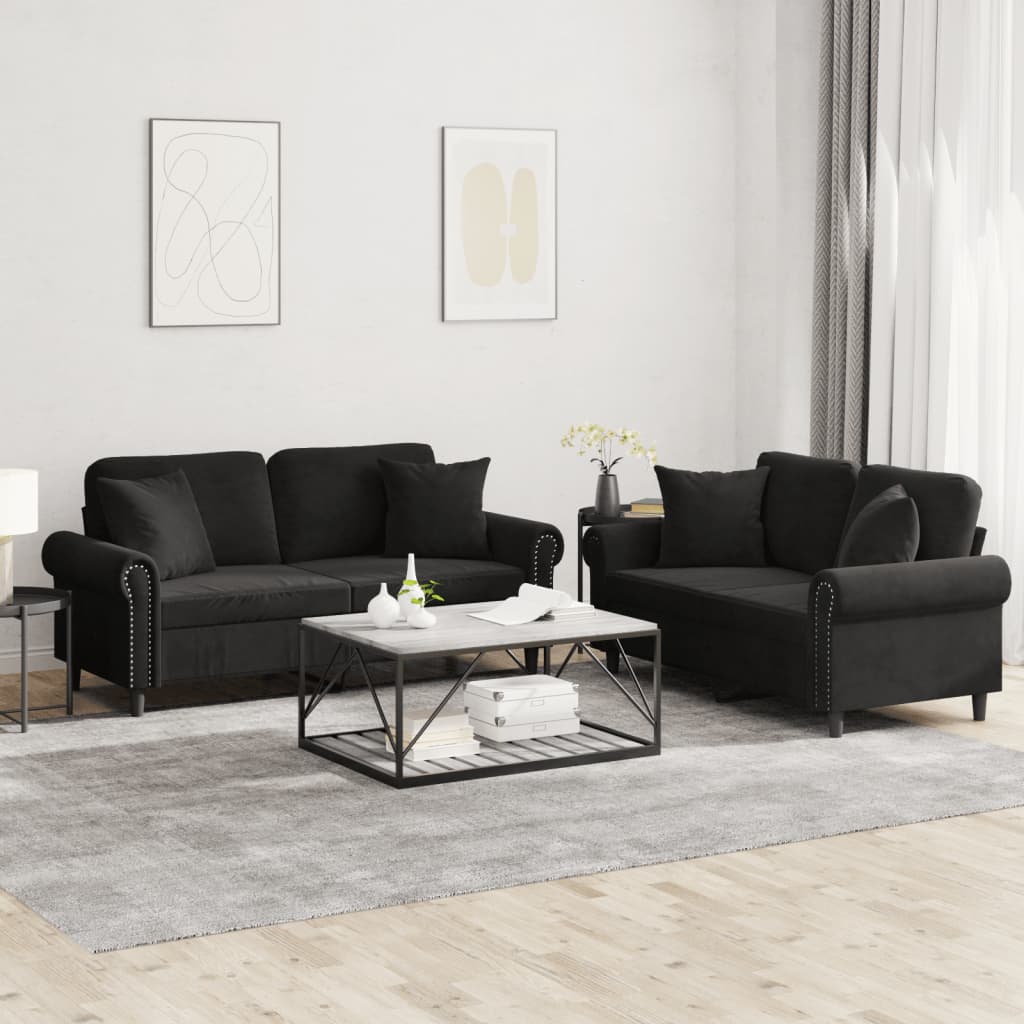 2-Delige Loungeset Fluweel