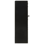 Badkamerkast 40X27X90 Cm Ijzer En Massief Mangohout