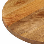 Tafelblad Ovaal 100X40X2,5 Cm Massief Mangohout Mangohout (Eikenafwerking)