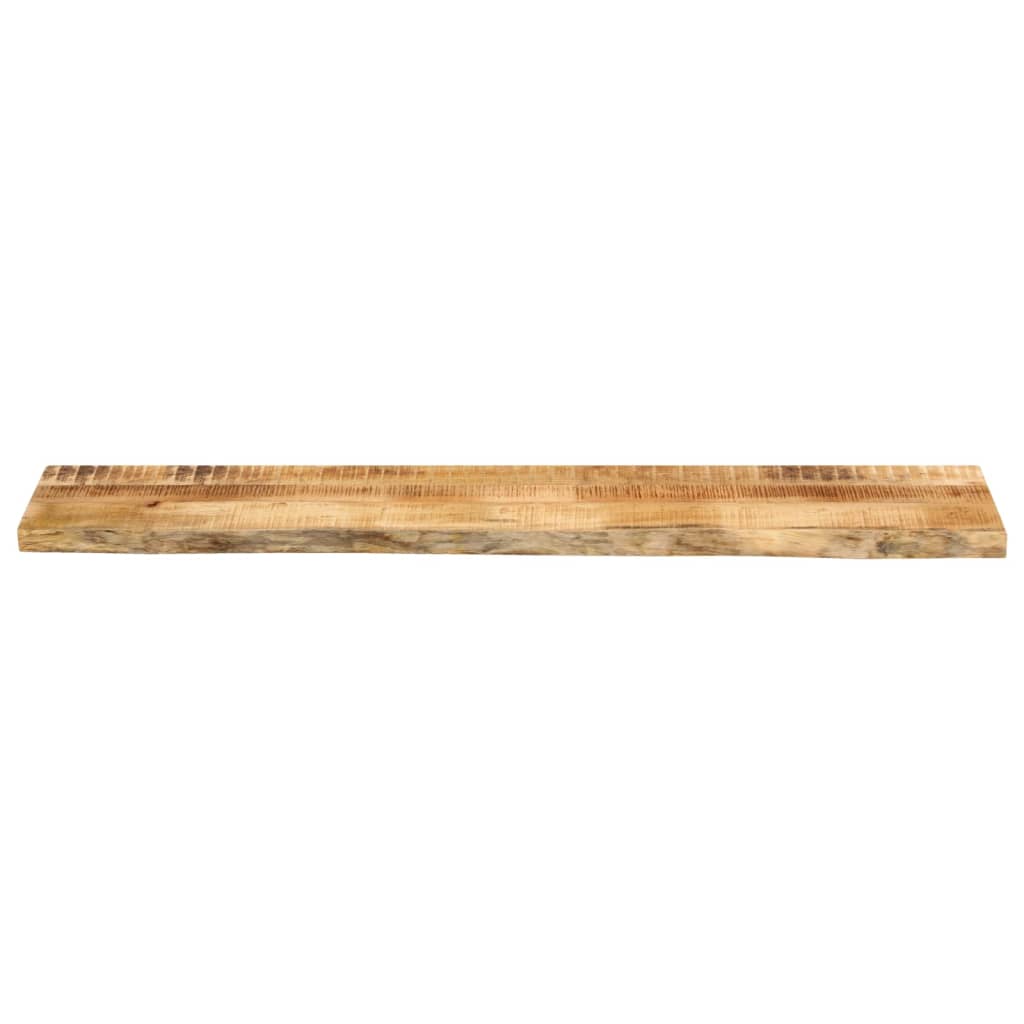 Tafelblad Met Natuurlijke Rand 140X20X2,5 Cm Massief Mangohout