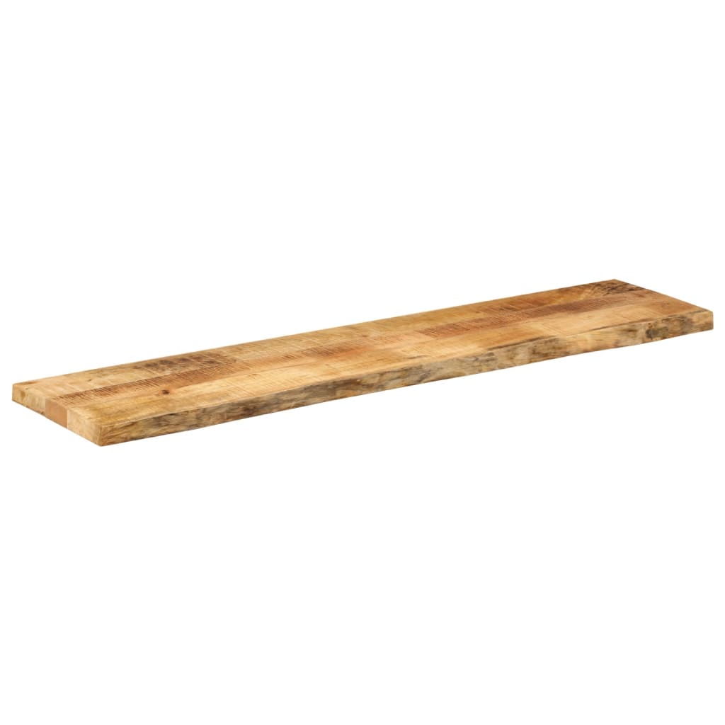 Tafelblad Met Natuurlijke Rand 160X20X2,5 Cm Massief Mangohout