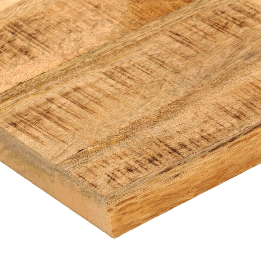 Tafelblad Met Natuurlijke Rand 60X60X2,5 Cm Massief Mangohout