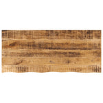 Tafelblad Met Natuurlijke Rand 140X60X2,5 Cm Massief Mangohout