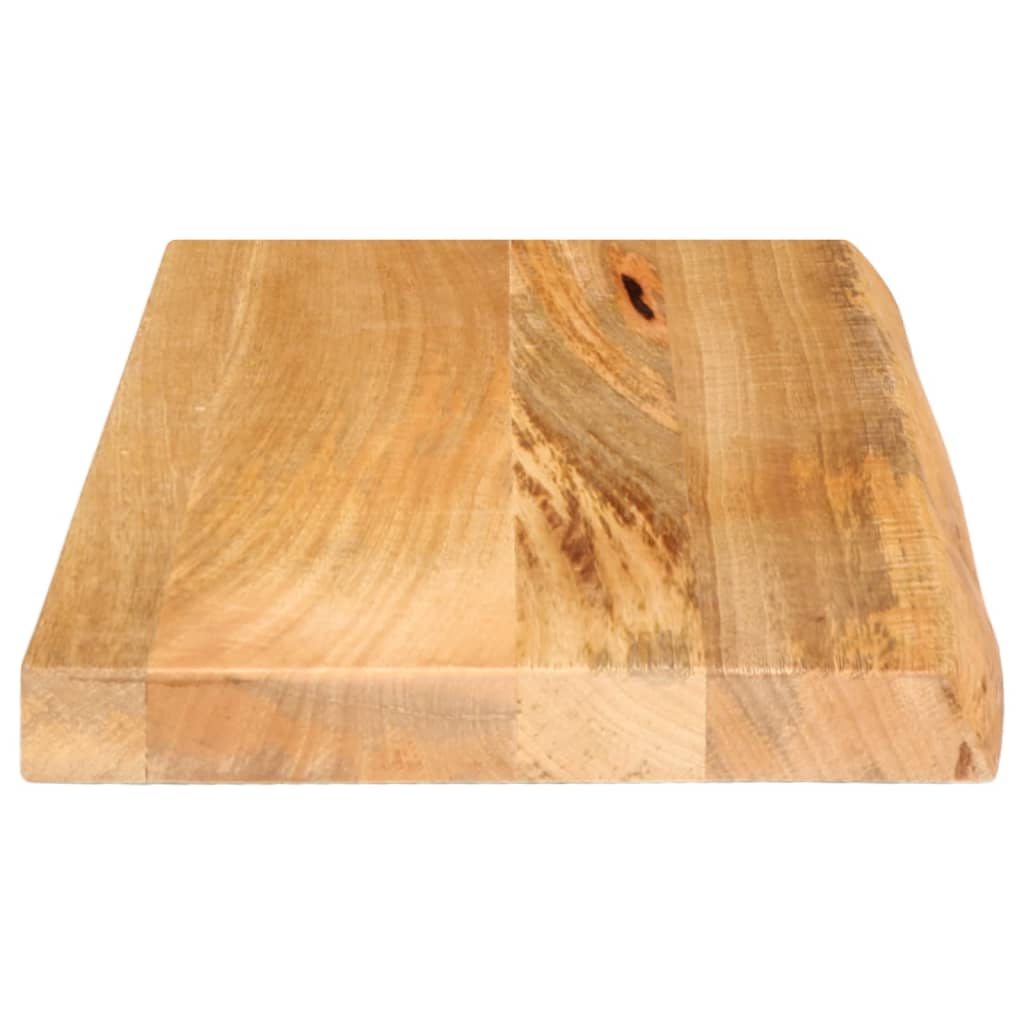 Tafelblad Met Natuurlijke Rand 50X20X2,5 Cm Massief Mangohout