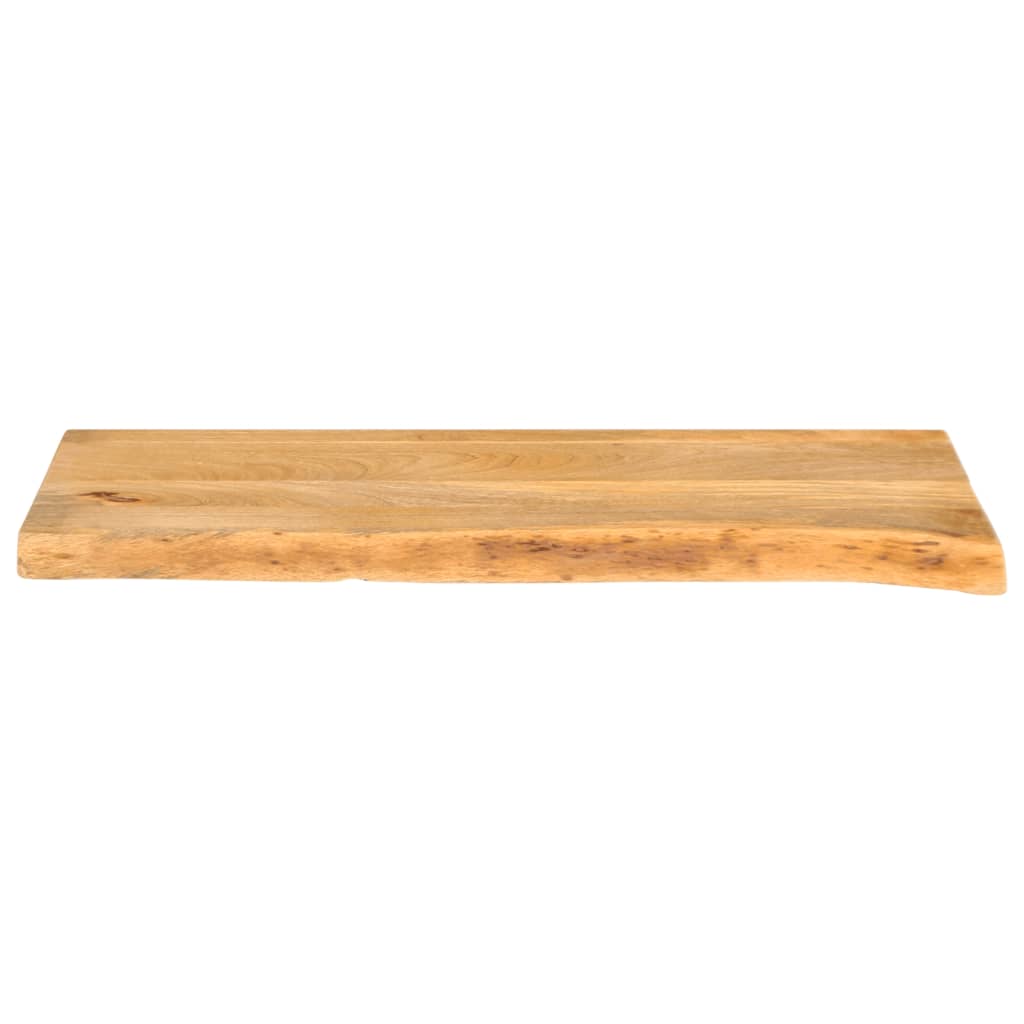 Tafelblad Met Natuurlijke Rand 90X20X2,5 Cm Massief Mangohout