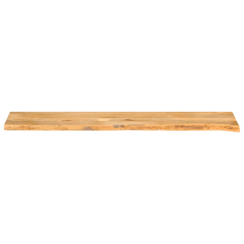 Tafelblad Met Natuurlijke Rand 160X30X2,5 Cm Massief Mangohout