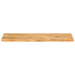 Tafelblad Met Natuurlijke Rand 110X40X2,5 Cm Massief Mangohout