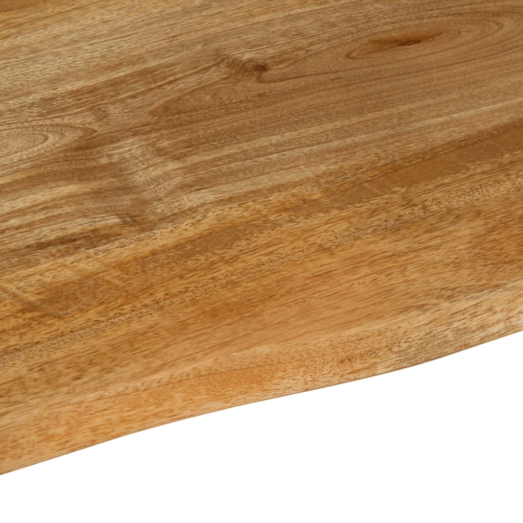 Tafelblad Met Natuurlijke Rand 70X60X2,5 Cm Massief Mangohout