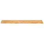 Tafelblad Met Natuurlijke Rand 140X20X3,8 Cm Massief Mangohout