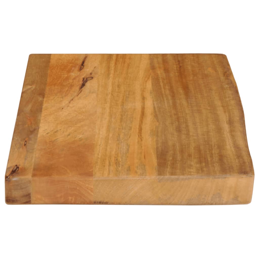 Tafelblad Met Natuurlijke Rand 40X20X2,5 Cm Massief Mangohout