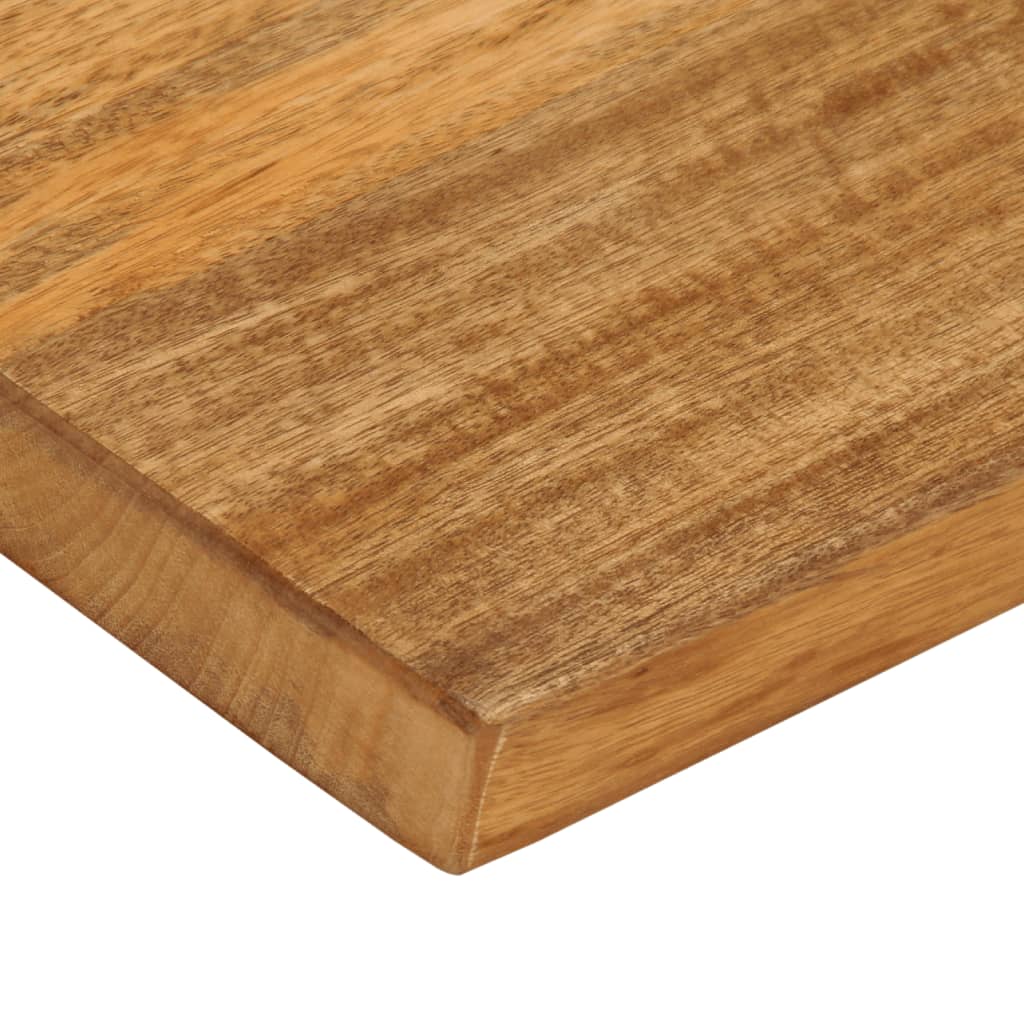 Tafelblad Met Natuurlijke Rand 40X20X2,5 Cm Massief Mangohout