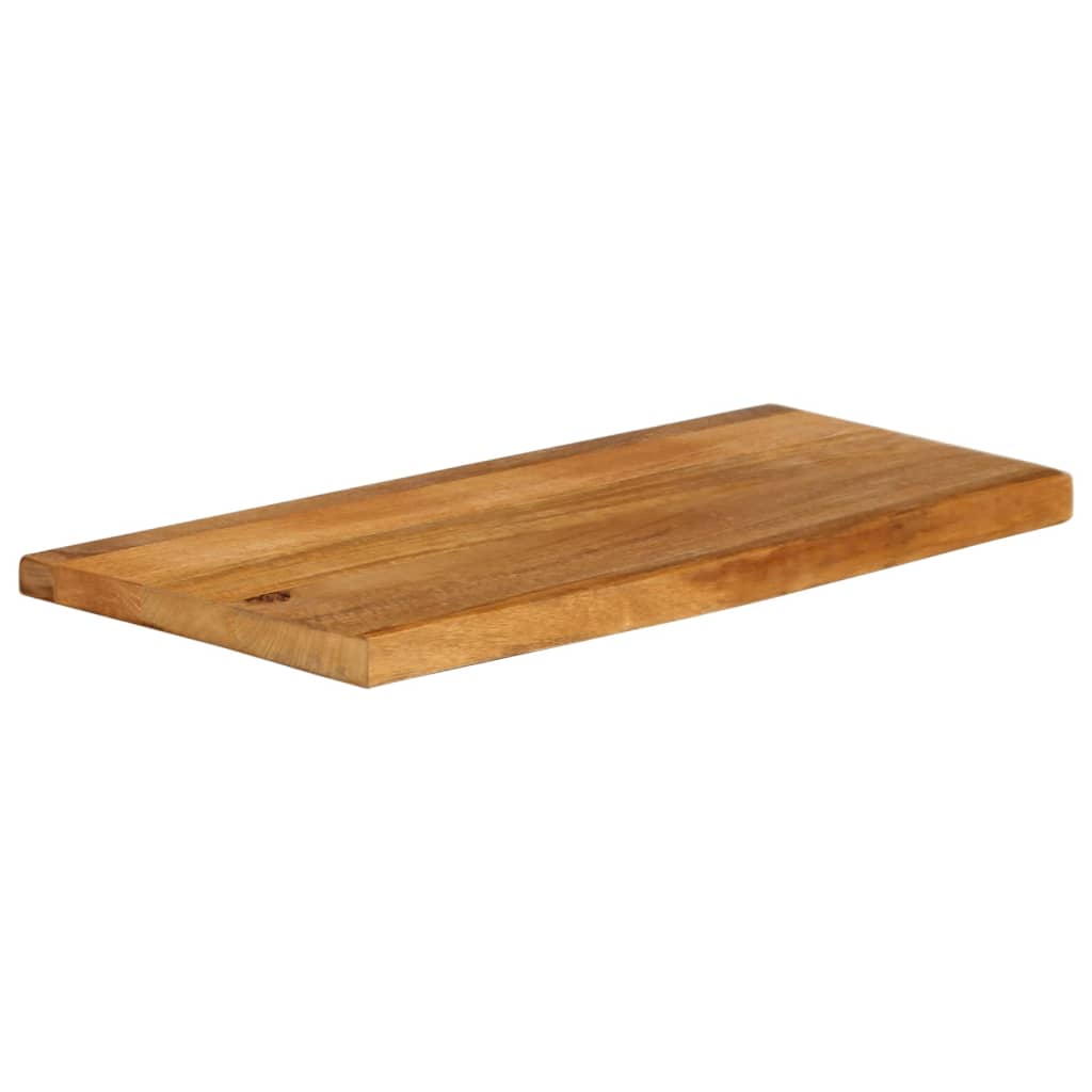 Tafelblad Met Natuurlijke Rand 70X20X2,5 Cm Massief Mangohout