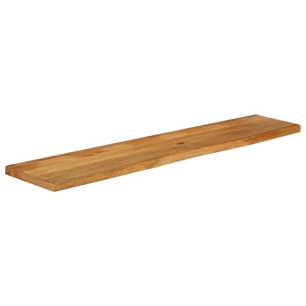 Tafelblad Met Natuurlijke Rand 180X20X2,5 Cm Massief Mangohout