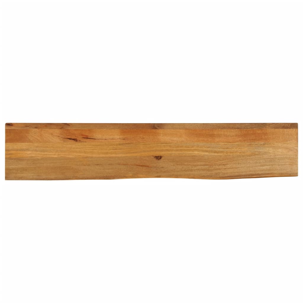 Tafelblad Met Natuurlijke Rand 160X30X2,5 Cm Massief Mangohout