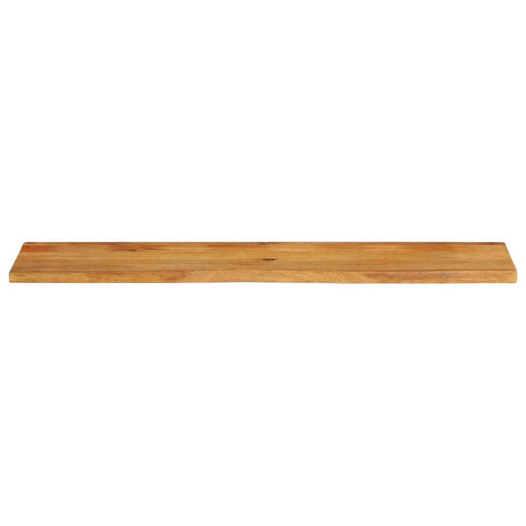 Tafelblad Met Natuurlijke Rand 160X30X2,5 Cm Massief Mangohout