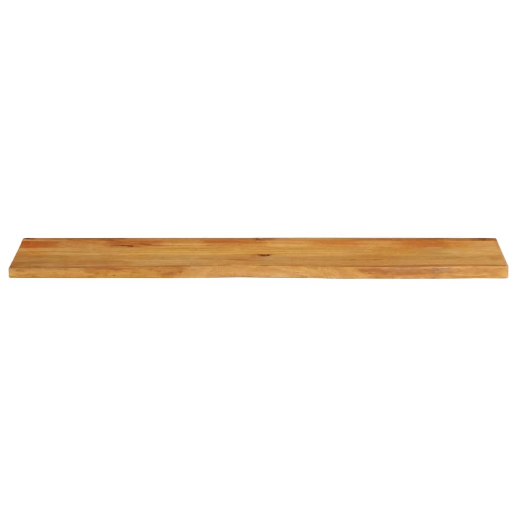 Tafelblad Met Natuurlijke Rand 180X30X2,5 Cm Massief Mangohout