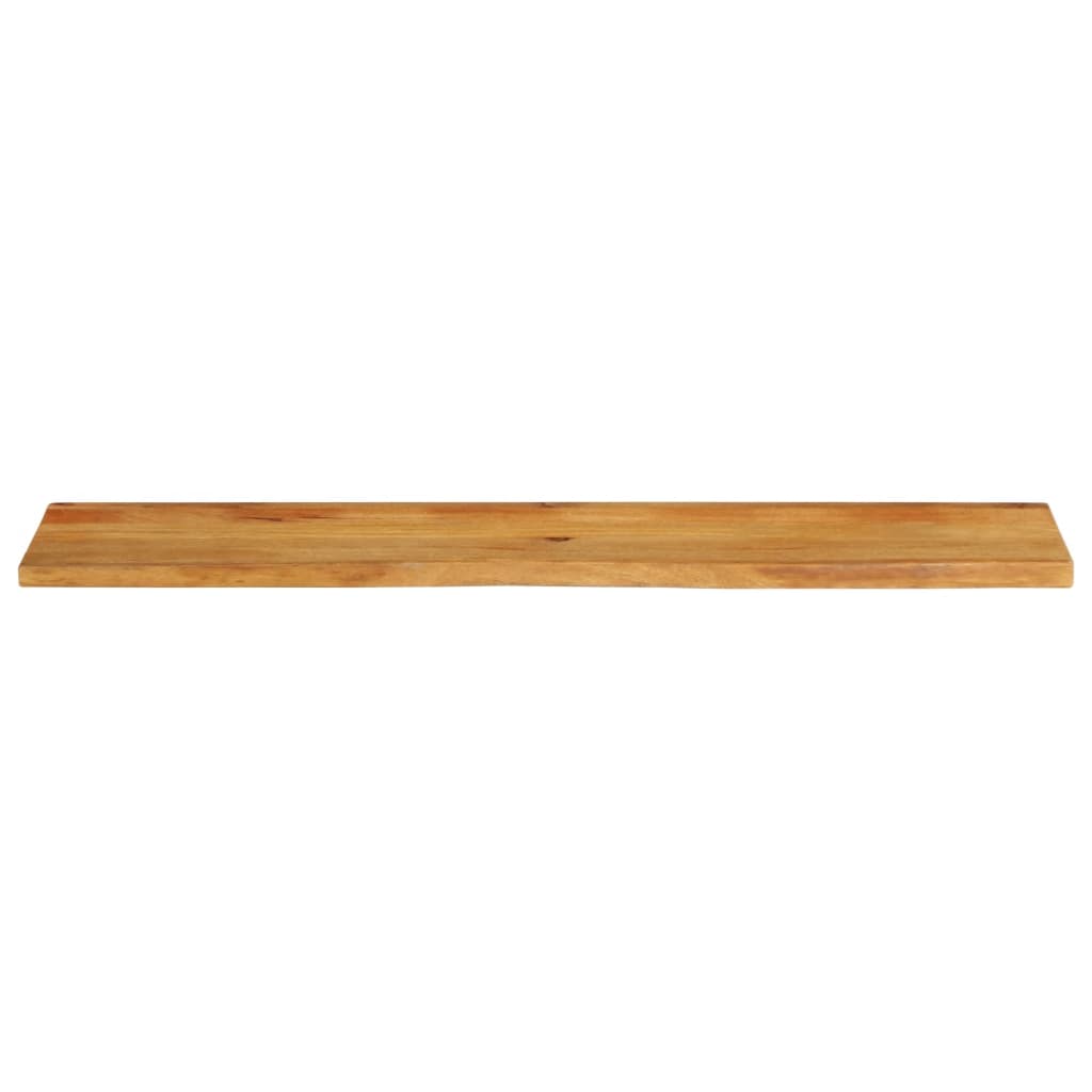 Tafelblad Met Natuurlijke Rand 140X40X2,5 Cm Massief Mangohout