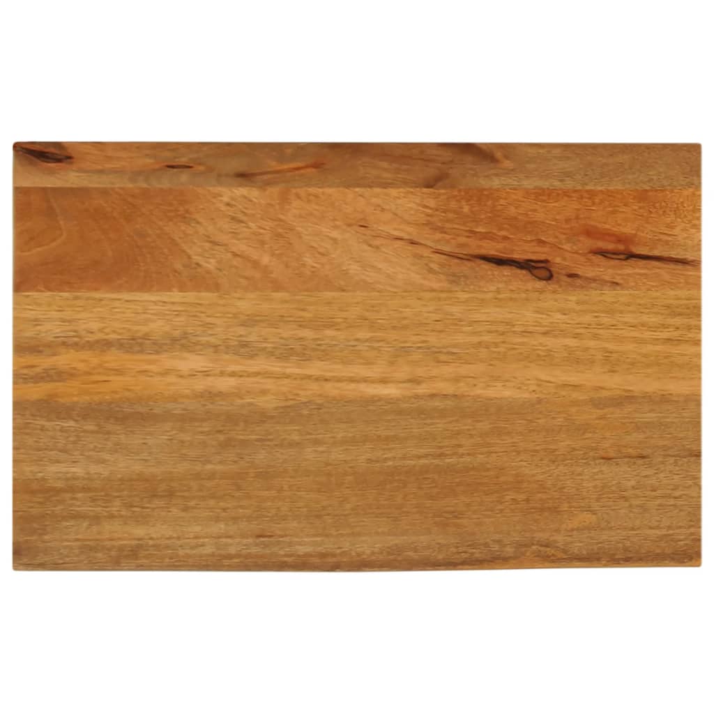 Tafelblad Met Natuurlijke Rand 60X20X3,8 Cm Massief Mangohout