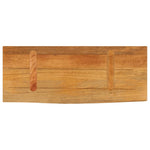 Tafelblad Met Natuurlijke Rand 70X20X3,8 Cm Massief Mangohout
