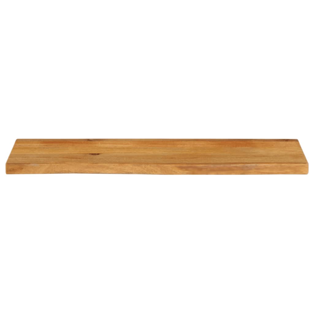 Tafelblad Met Natuurlijke Rand 100X20X3,8 Cm Massief Mangohout