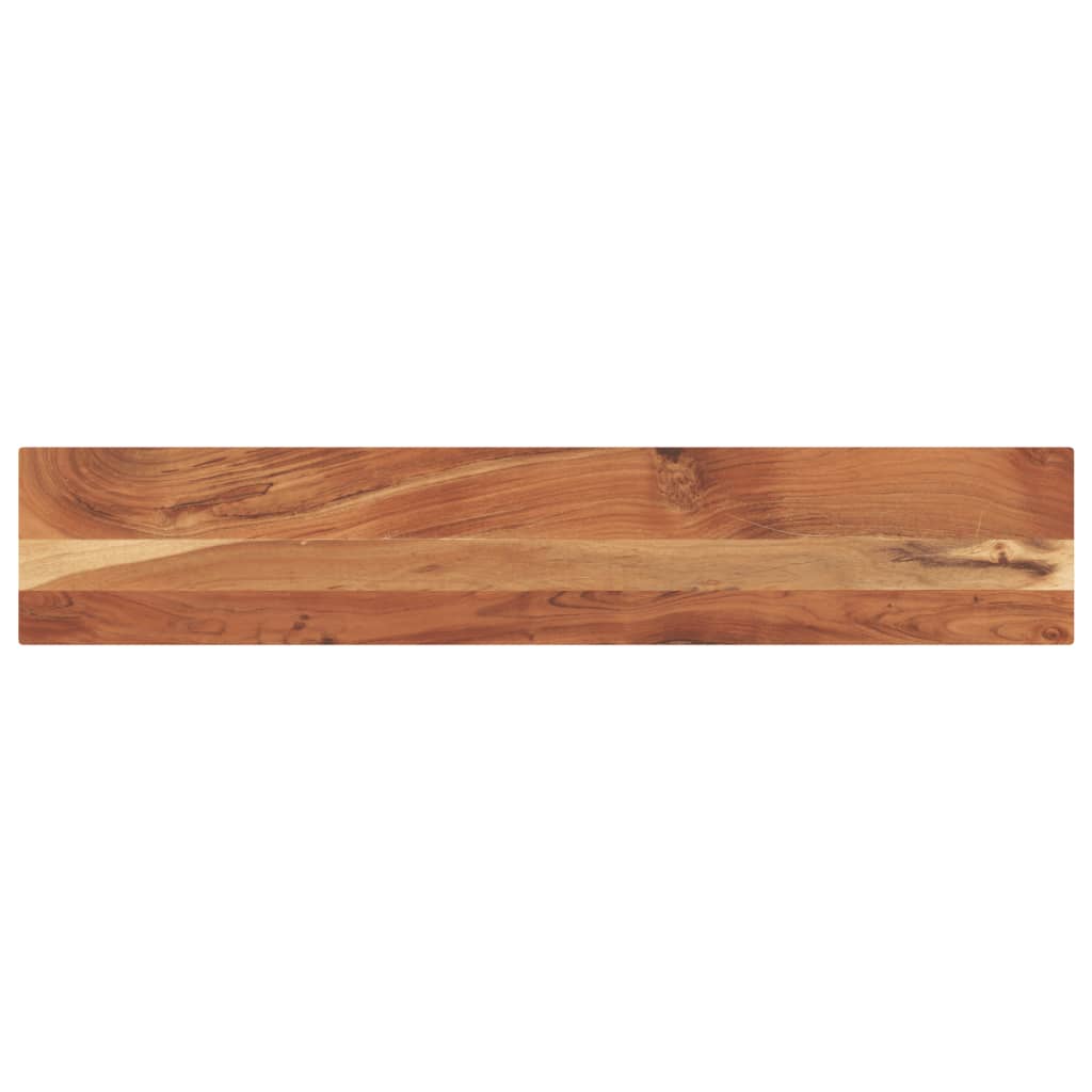 Tafelblad Rechthoekig 140X40X2,5 Cm Massief Acaciahout Acaciahout (Naturel)