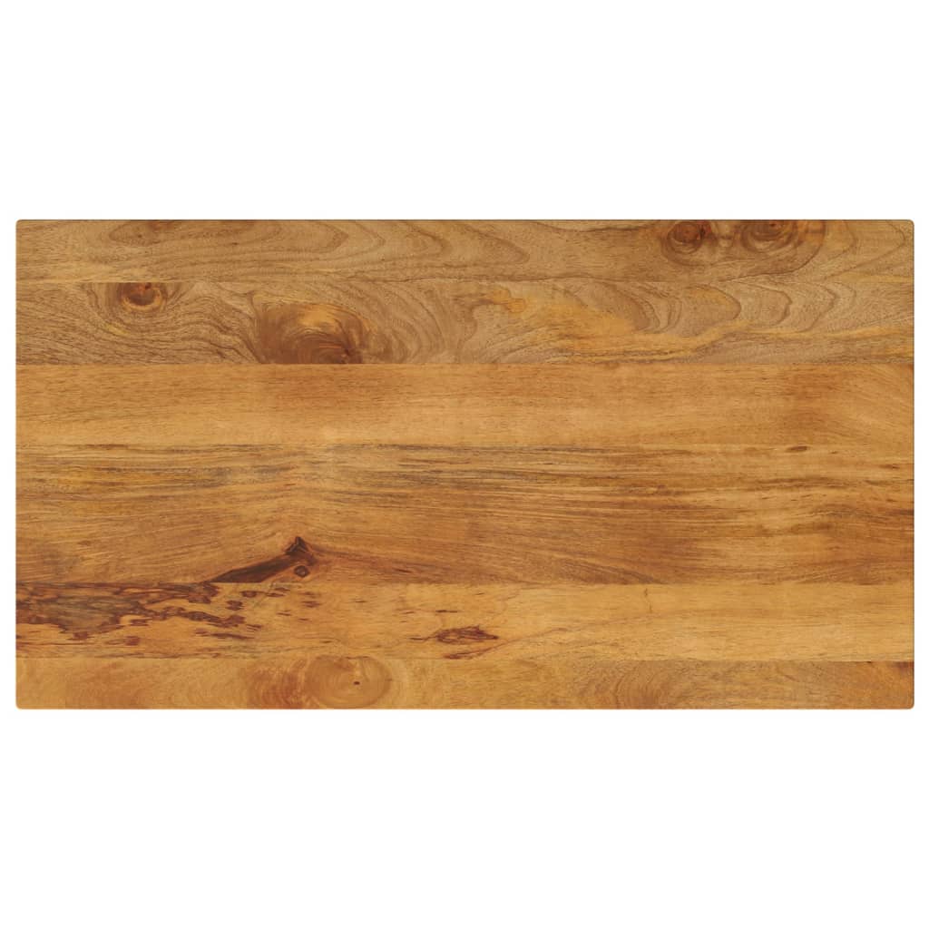 Tafelblad Rechthoekig 140X40X2,5 Cm Massief Mangohout Mangohout (Eikenafwerking)