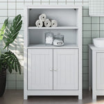 Badkamerkast Berg 69,5X34X110 Cm Massief Grenenhout